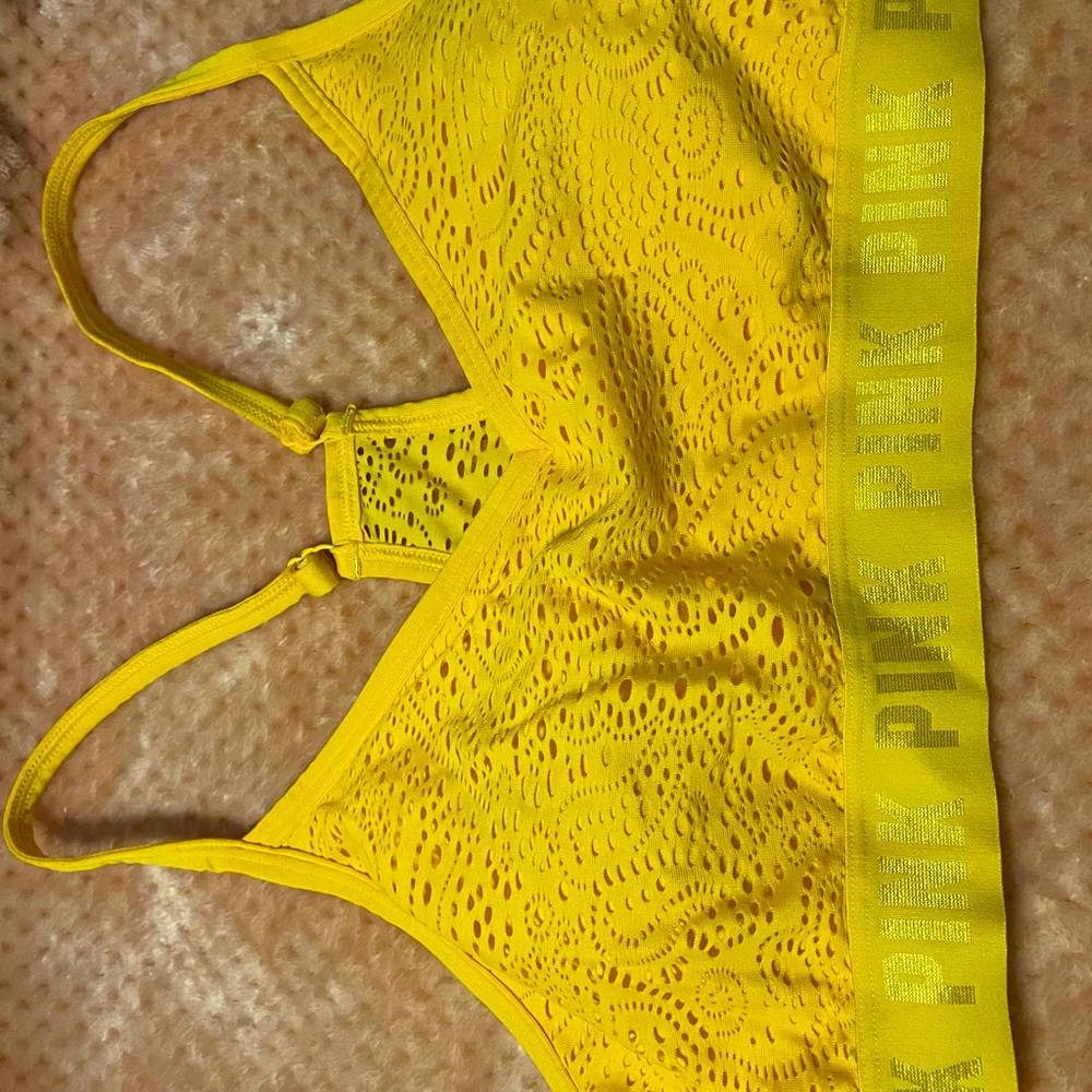 Vs pink sport bralette